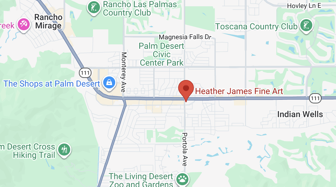 Map of Palm Desert gallery location