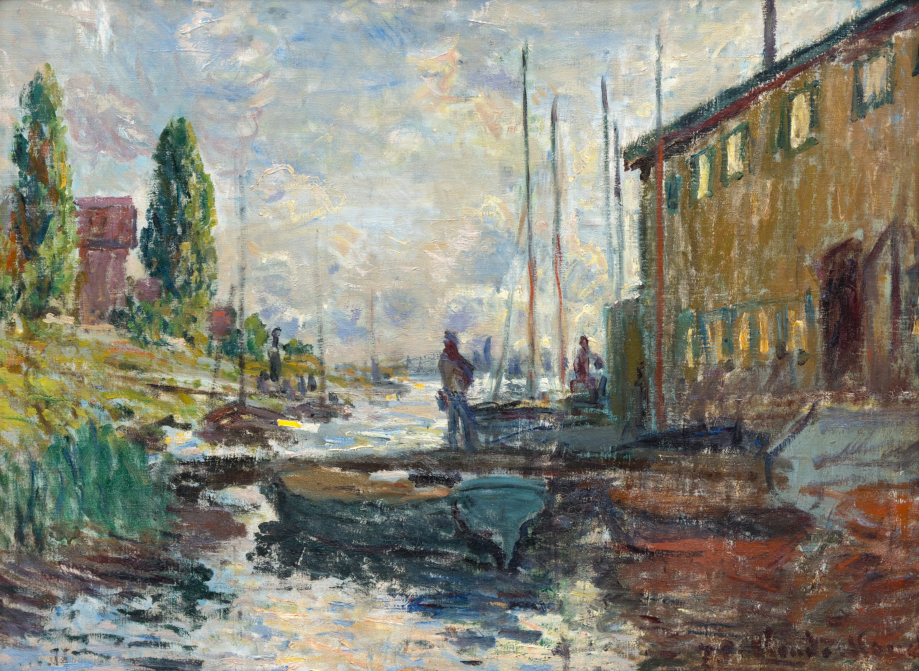 Le bassin d'Argenteuil unframed