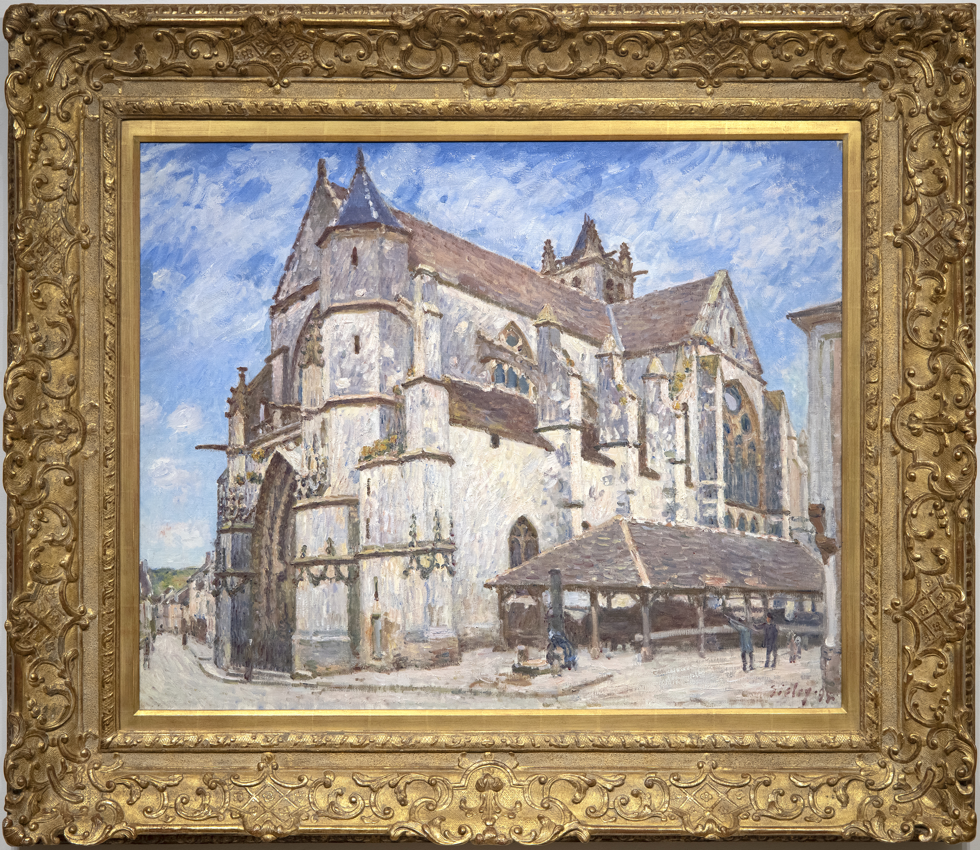 アルフレッド・シスレーとクロード・モネの大聖堂の絵画｜ヘザー