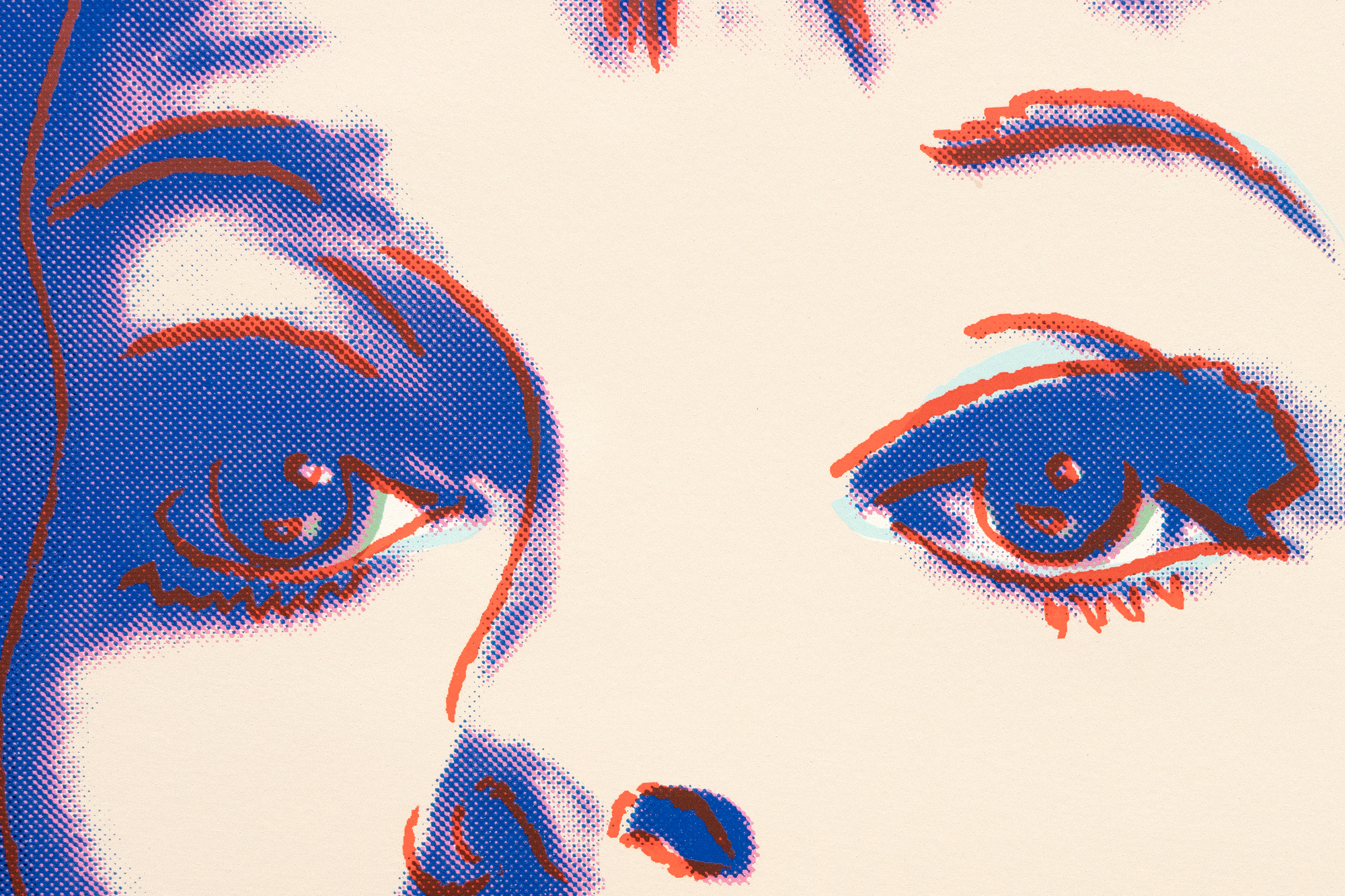 ANDY WARHOL - Blackglama (Judy Garland) - screenprint - 38 x 38 in.
