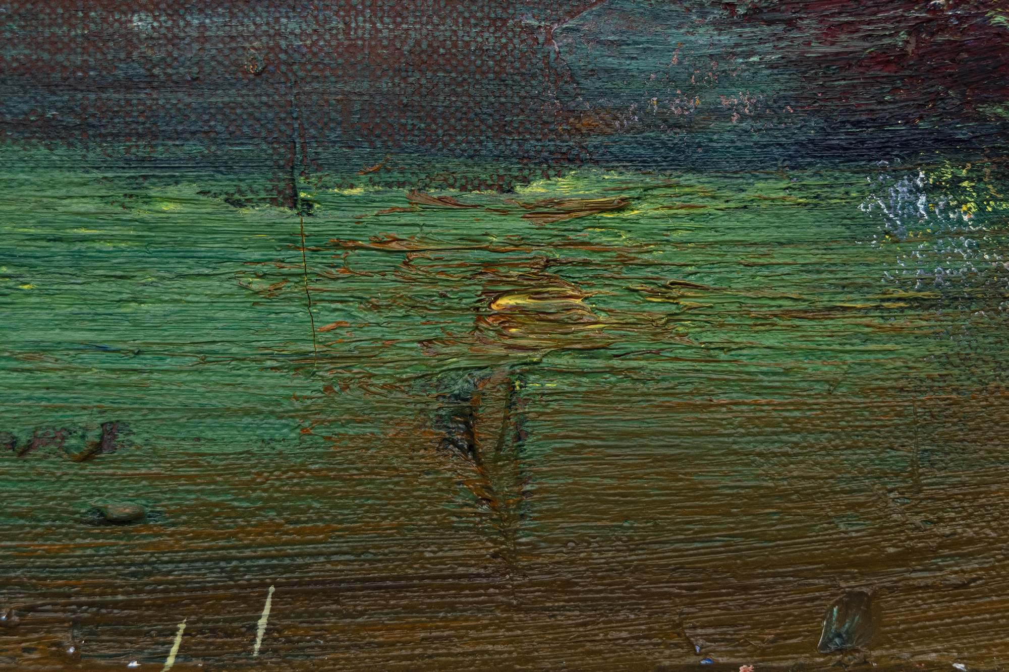 HANS HOFMANN - Sans titre - huile sur toile - 25 x 30 1/4 in.